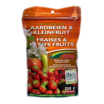 Dcm Aardbei/kleinfruit Mest 750 Gr Bio