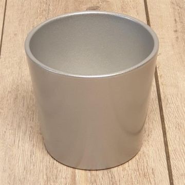 Dida pot Metallic Silver