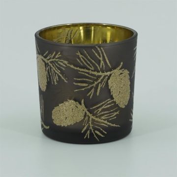 Waxinelichthouder Dennenappel