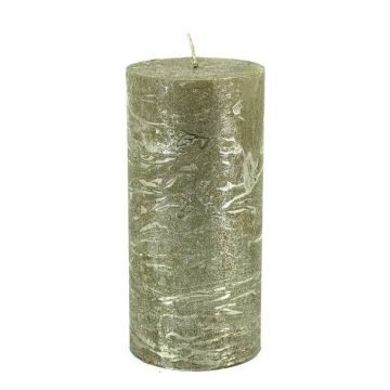 Kaars Brons 15cm