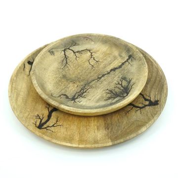 Boltze Home deco bord Percha x2