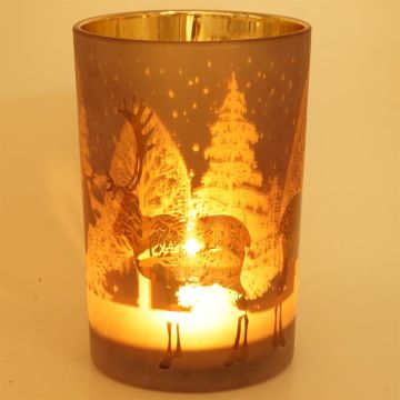 Waxinelichthouder Rendier