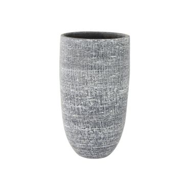 Pot Karlijn Antraciet Vaas 19 cm
