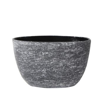 Pot Karlijn Antraciet Schaal 29 cm