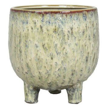 Pot Op Voet Sierra Crème 18 cm