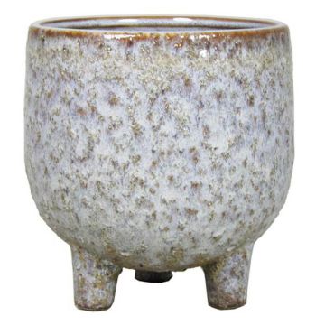 Pot Op Voet Sierra Levendig Grijs 15 cm