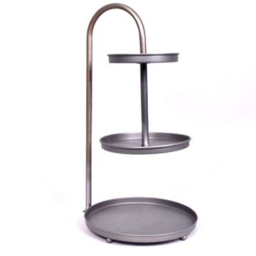 22862_tosca etagere zwart 3 laag 25x44cm