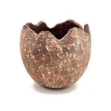 Egg Pot Bruin 16 cm