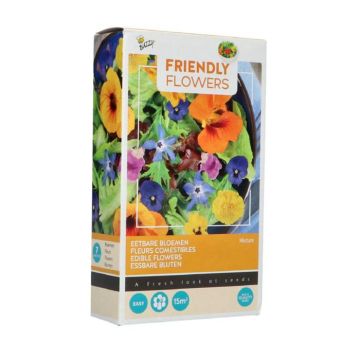 Eetbare bloemen zaadmengsel 15 m²