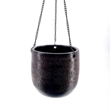 Hangpot bruin Ø 17 cm
