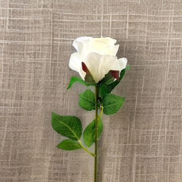 Artifical rose white