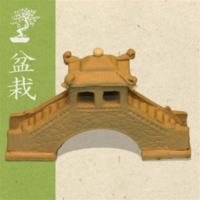 Keramieke brug figuur